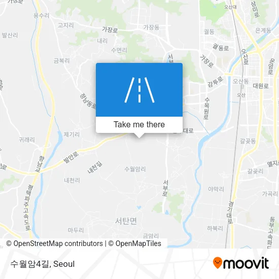 수월암4길 map