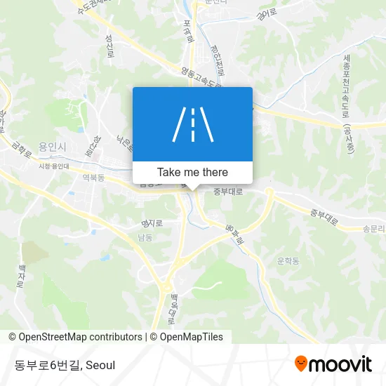 동부로6번길 map