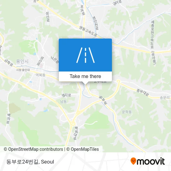 동부로24번길 map