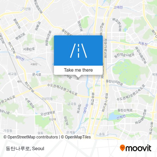 동탄나루로 map