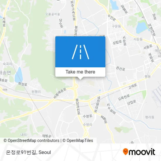 온정로91번길 map