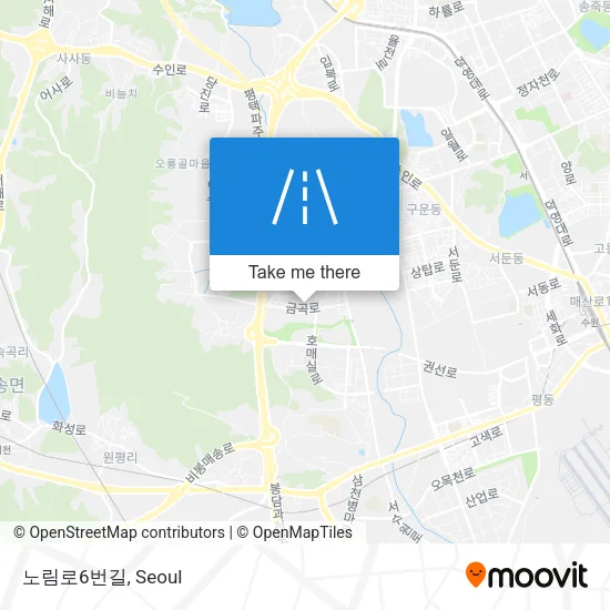 노림로6번길 map