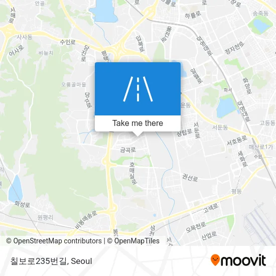 칠보로235번길 map