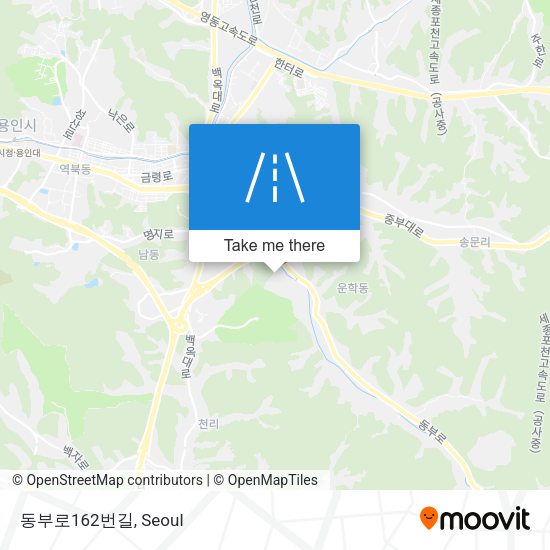 동부로162번길 map