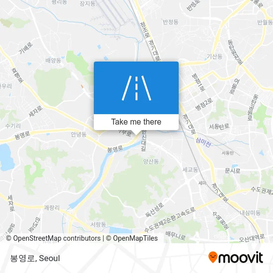 봉영로 map