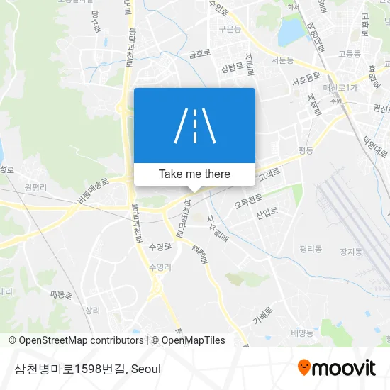 삼천병마로1598번길 map