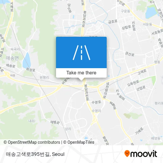 매송고색로395번길 map