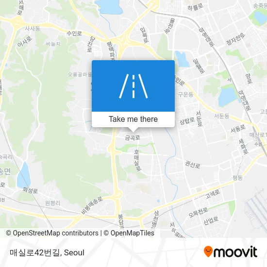 매실로42번길 map