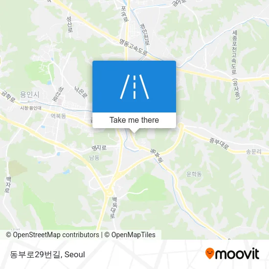동부로29번길 map