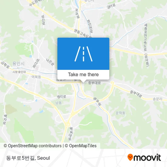 동부로5번길 map