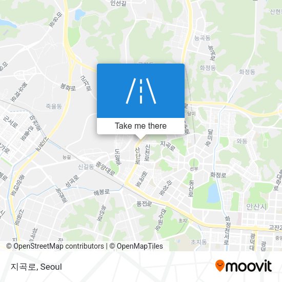 지곡로 map
