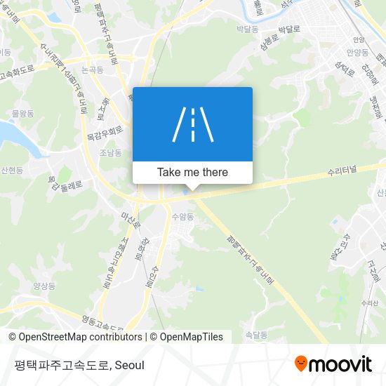 평택파주고속도로 map