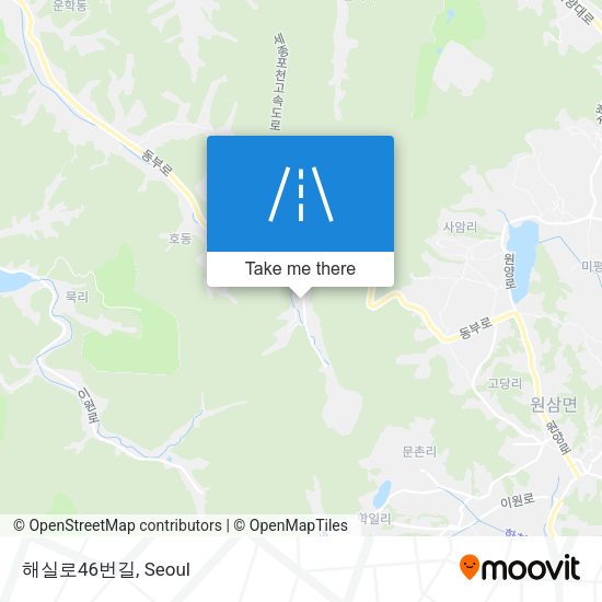 해실로46번길 map