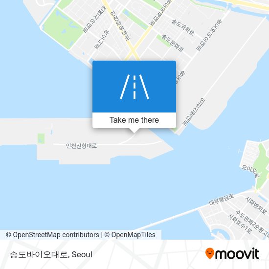 송도바이오대로 map