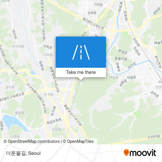 더푼물길 map