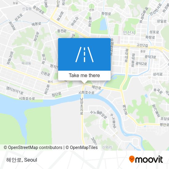 해안로 map