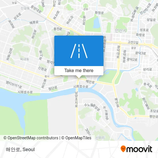 해안로 map