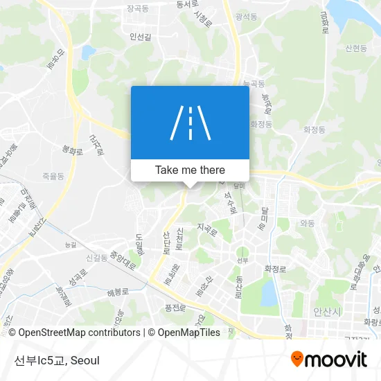 선부Ic5교 map