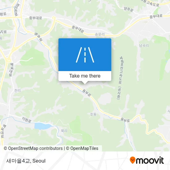 새마을4교 map