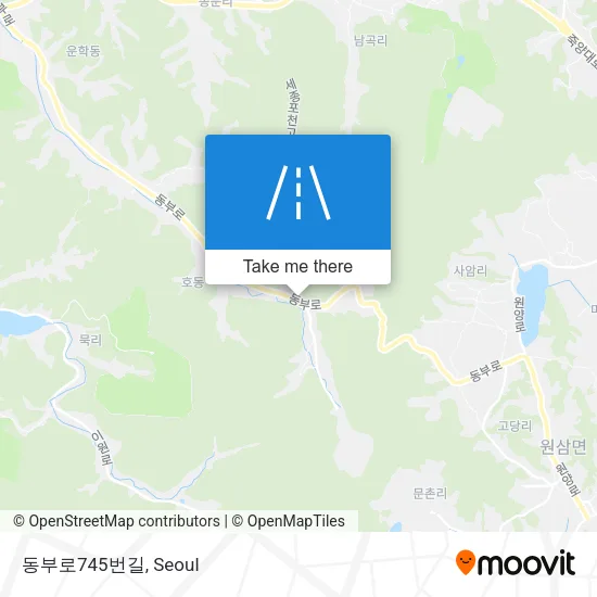 동부로745번길 map
