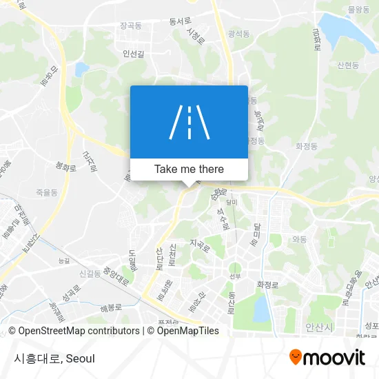 시흥대로 map