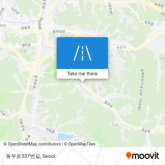 동부로337번길 map