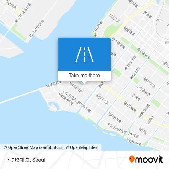 공단3대로 map