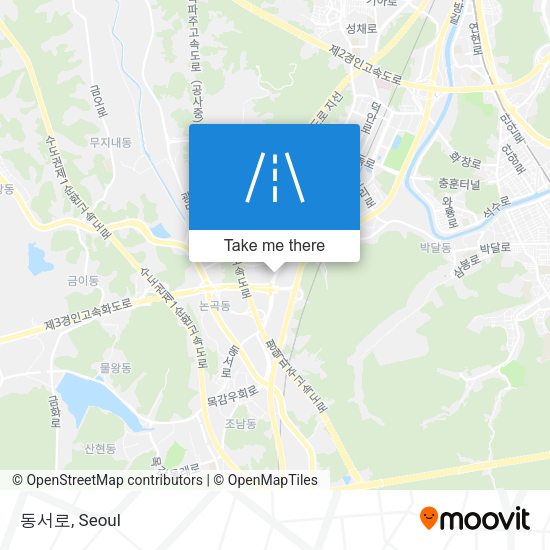 동서로 map