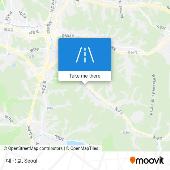 대곡교 map