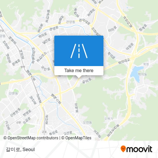 갈미로 map
