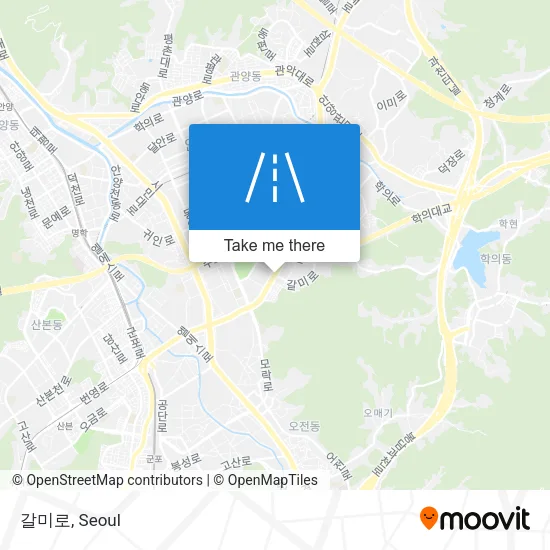 갈미로 map