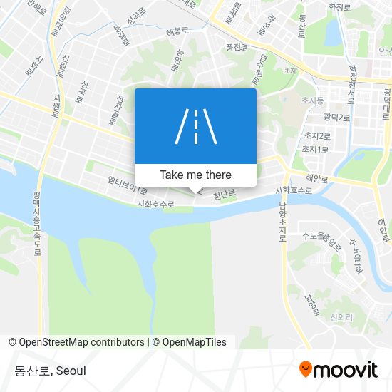 동산로 map