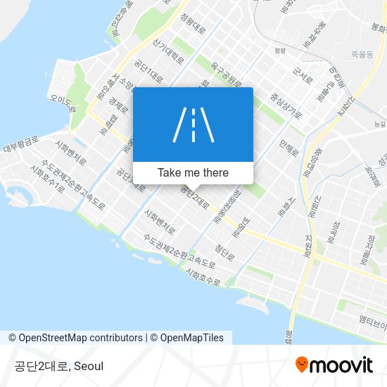 공단2대로 map