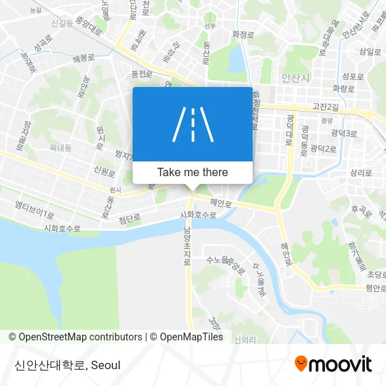 신안산대학로 map