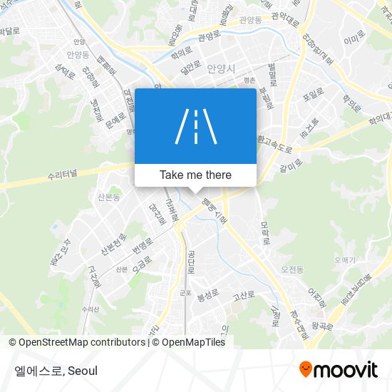 엘에스로 map