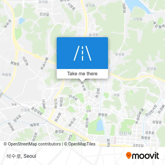 석수로 map