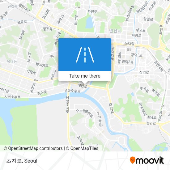 초지로 map