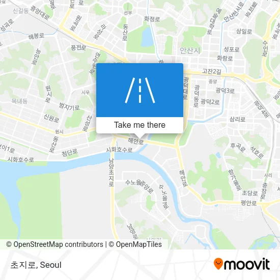 초지로 map