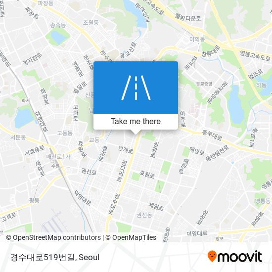 경수대로519번길 map