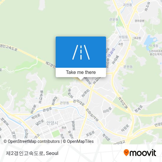 제2경인고속도로 map
