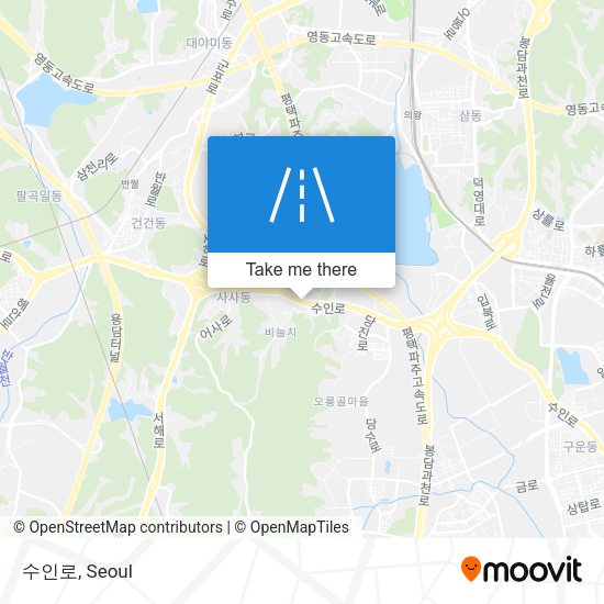 수인로 map