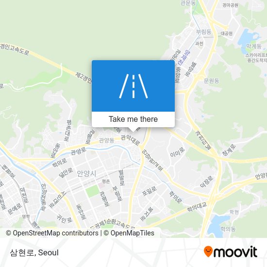 삼현로 map