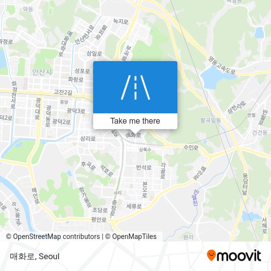 매화로 map