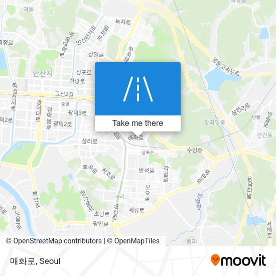 매화로 map