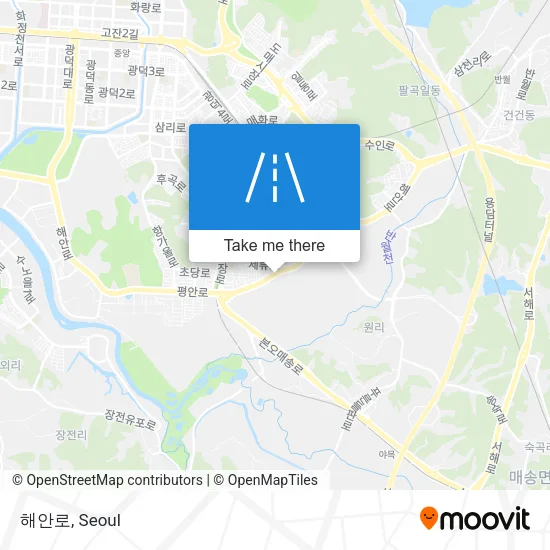 해안로 map