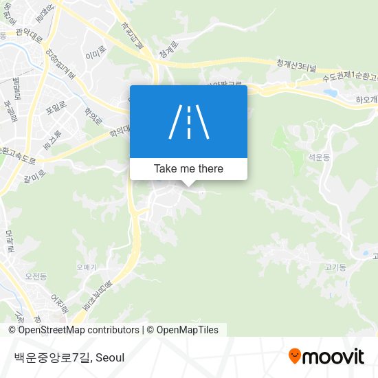 백운중앙로7길 map