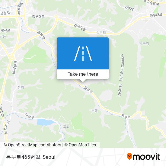동부로465번길 map
