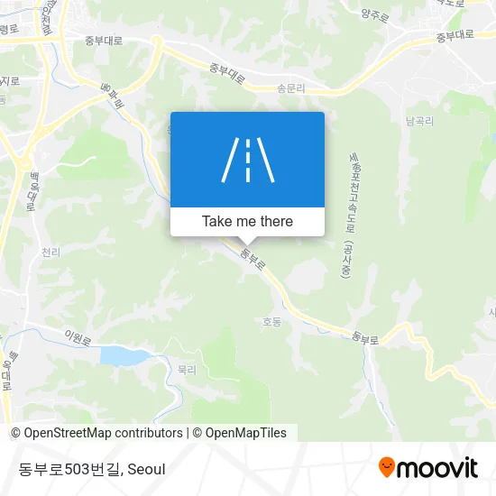 동부로503번길 map