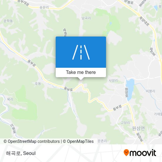 해곡로 map