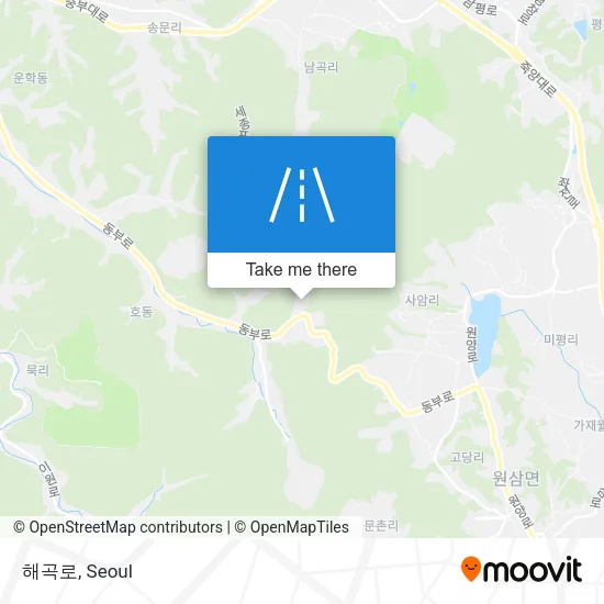해곡로 map